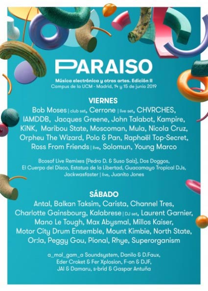 Cartel Paraíso 2019